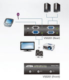 2port Vga/Audio Switch W/Rs232 1920x1440