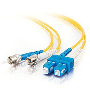 10M Duplex Fiber Smf Sc/st 9/125 PVC Yellow Patch Cord