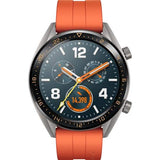 Huawei Watch GT 1.39" AMOLED Touchscreen GPS Smartwatch with Heart Rate Monitor - Orange (55024358)