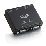 C2G 39900 2-Port VGA Auto Switch, TAA Compliant, Black