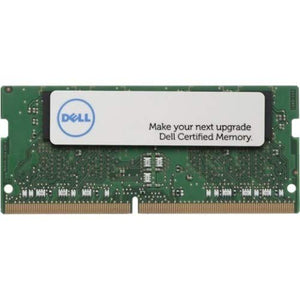 Dell 8GB DDR4 SDRAM Memory Module - 8 GB (1 x 8 GB) - DDR4 SDRAM - 2666 MHz DDR4-2666/PC4-21300 - 1.20 V - Non-ECC - Unbuffered - 260-pin - SoDIMM