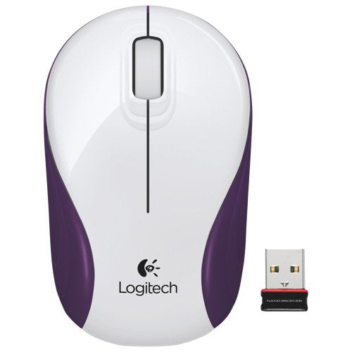 Logitech Wireless Mini Mouse M187 - Optical - Wireless - Radio Frequency - USB 2.0 - 1000 dpi - Notebook - Scroll Wheel