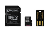 Kingston Digital Multi-Kit/Mobility Kit 32 GB Flash Memory Card Reader, MBLY4G2/32GB