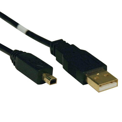 Tripp Lite U029-006 6 Feet USB2.0 A to 4-Pin inSony Stylein Mini B Gold Cable