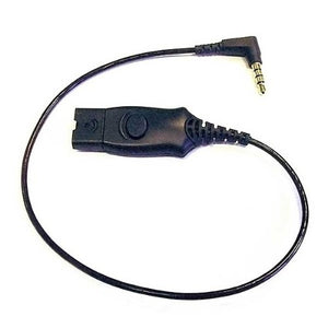 Quick Disconnect 3.5mm Cable for Mo300-Iphone & Blackberry