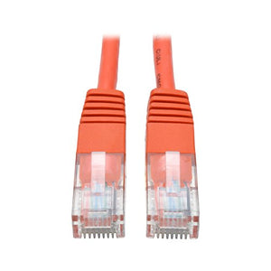 Tripp Lite N002-014-OR 14 Feet Cat5e 350MHz Molded Patch Cable RJ45M/M (Orange)