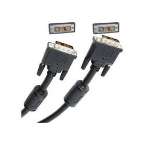 StarTech.com 6 ft DVI-I Single Link Digital Analog Monitor Cable M/M - DVI-D Male - DVI-D Male Video - 6ft - Black