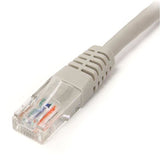 StarTech.com M45PATCH5GR Gray Molded RJ45 UTP Cat 5e Patch Cable, 5-Feet