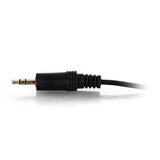 C2G 40414 3.5mm M/M Stereo Audio Cable, Black (12 Feet, 3.65 Meters)