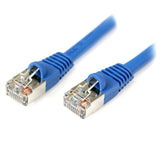 StarTech.com S45PATCH75BL Snagless Shielded RJ45 F/UTP Cat 5e Patch Cable, 75-Feet (Blue)