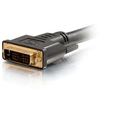 C2G 41234 Pro Series Single Link DVI-D Digital Video Cable M/M, In-Wall CL2-Rated, Black (35 Feet, 10.66 Meters)