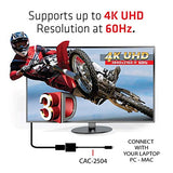 CLUB 3D CAC-2504 USB 3.1 Type C to HDMI 2.0 UHD 4K 60HZ Active