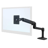 Ergotron Mounting Arm for Monitor - 34" Screen Support - 24.91 Lb Load Capacity - Matte Black