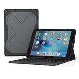 ZAGG Rugged Messenger 7 Color Backlit Case and Bluetooth Keyboard for 2017 Apple iPad Pro