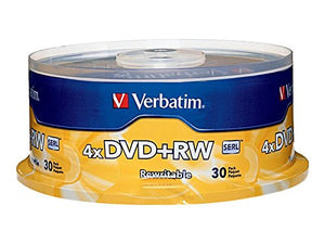 Verbatim DVD+RW 4.7GB 4X Surface - 30pk Spindle