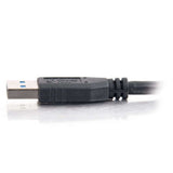 C2G 54172 USB 3.0 Cable - A Male to A Female Cable, Black (9.8 Feet, 3 Meters)