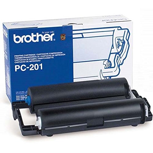 Brother PC-201 Ink Cartridge - Black - Retail Packaging