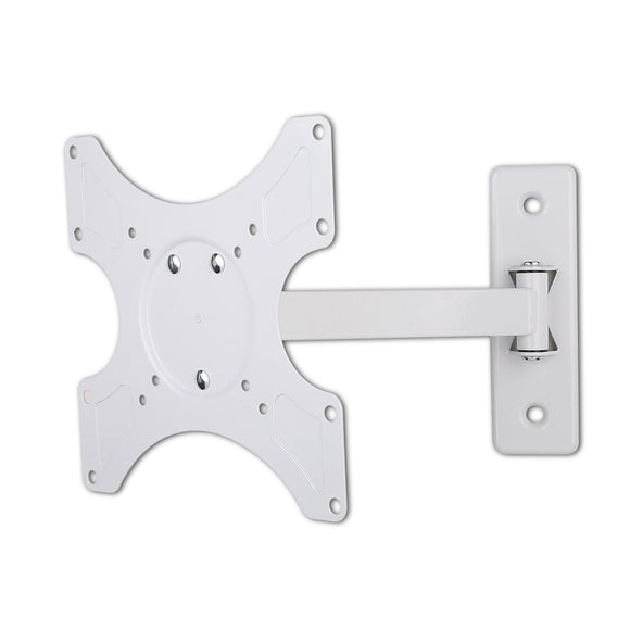 Techly ICA-LCD 2901WH Tilt/Swivel TV 1-Arm Tilt/Swivel TV Wall Mount- 19-37