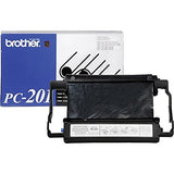 Brother PC-201 Ink Cartridge - Black - Retail Packaging