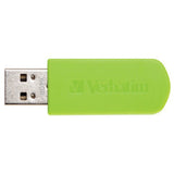 Verbatim 64GB Store 'n' Go Mini USB 2.0 Flash Drive, Eucalyptus Green 49834