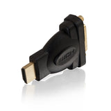 C2G 40745 Velocity DVI-D Female to HDMI Male Inline Adapter, Black