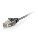 C2G 01051 Cat5e Cable - Snagless Unshielded Slim Ethernet Network Patch Cable, Gray (14 Feet, 4.26 Meters)