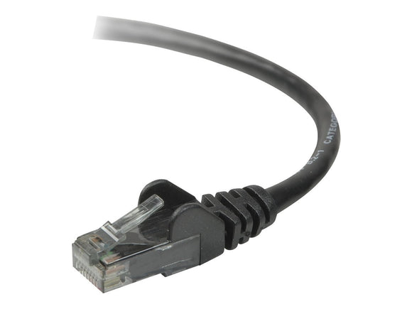 Cat6 Snagless Patch Cable Rj45m/Rj45m; 6 Black