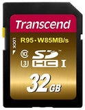 Transcend 32 GB High Speed 10 UHS Flash Memory Card (TS32GSDU3X)