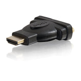 C2G 40745 Velocity DVI-D Female to HDMI Male Inline Adapter, Black