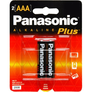 Panasonic AAA-2 Alkaline Batteries AM-4PA/2BB