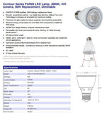 Verbatim Contour Series PAR20 Warm White 3000K Led Bulb, Replaces 50W 98384