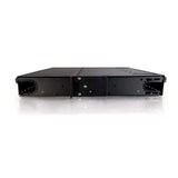 C2G 39101 Q-Series 1u 3-Panel Rackmount Fiber Optic Enclosure, Black, TAA Compliant