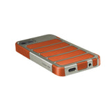 X-Doria 409537 Shield Case for iPhone 5-1 Pack - Retail Packaging - Orange/Grey