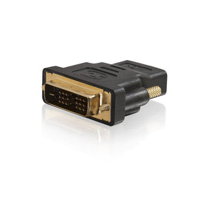 C2G 40746 Velocity DVI-D Male to HDMI Female Inline Adapter, Black