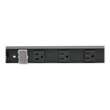 Tripp Lite 8 Outlet Power Strip, 120V, 15A, NEMA 5-15R, 5-15P Plug, Black, 24" (PS2408B)