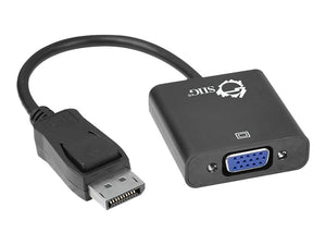 SIIG DisplayPort to VGA Adapter Converter (CB-DP0N11-S1)