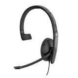 SENNHEISER SC 135 USB-C (508355) - Single-Sided (Monaural) Headset for Business Professionals | with HD Stereo Sound, Noise-Canceling Microphone, USB-C Connector (Black)