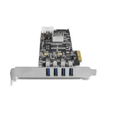 Vantec UGT-PCE430-2C  Dual Chip 4-Port Dedicated 5Gbps USB 3.0 PCIe Host Card Components Other UGT-PCE430-2C