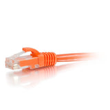 C2G 00458 Cat5e Cable - Snagless Unshielded Ethernet Network Patch Cable, Orange (75 Feet, 22.86 Meters)