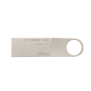 Kingston DTSE9G2/32GB Digital 32GB Data Traveler SE9 G2 USB 3.0 Flash Drive, Silver