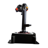 Flashfire Cobra V5 Flight Simulation Joystick with Hall Sensor Technology, Dedicated Throttle Control