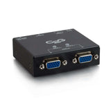 C2G 39900 2-Port VGA Auto Switch, TAA Compliant, Black