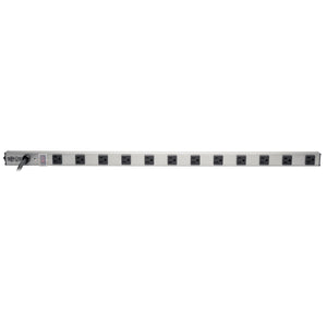 Tripp Lite 12 Outlet Surge Protector Power Strip, 15ft Long Cord, Metal