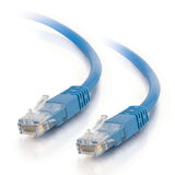 25FT CAT5E 350 MHZ SOLID PATCH CABLE - BLUE