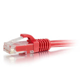 C2G 04005 Cat6 Cable -  Snagless Unshielded Ethernet Network Patch Cable, Red (20 Feet, 6.09 Meters)