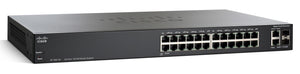 Cisco Small Business Smart SF200-24FP - Switch - 24 Ports - Managed - Desktop, Rack-Mountable (SF200-24FP-NA)