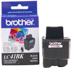 Brother LC41BK Black Inkjet Cartridge