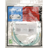 Tripp Lite 2M N836-02M 6 Feet 10G Duplex MMF 50/125 OM3 Fiber Cable Mini-LC/LC (Aqua)