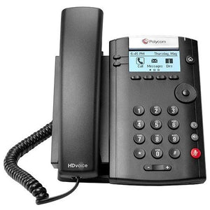 VVX 201 2LINE DESKTOP PHONE W/