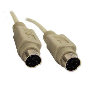 PS/2 Keyboard Cable M/M - 6ft, 25pk